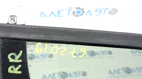 Door glass triangle with seal rear right Mercedes GLA 15-20 tinted, scuffed seal