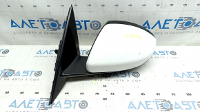 Side mirror left Jaguar F-Pace X761 17-18 pins, turn signal, auto-dimming, heating, BSM, backlight, white