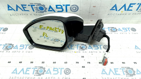 Side mirror left Jaguar F-Pace X761 17-18 pins, turn signal, auto-dimming, heating, BSM, backlight, white