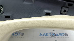 Dashboard front panel without AIRBAG Mercedes GLA 14-20 leather black with beige, dents, for dry cleaning