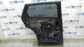 Door assembly rear left Mazda CX-9 16- black 41W, tinted, under curtain, bumpers