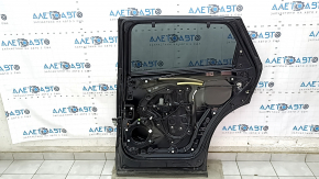 Door assembly rear right Mazda CX-9 16- black 41W, tinted, under curtain, bumps, dent