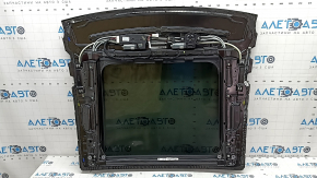 Panorama assembly Mercedes GLA 15-20 black curtain, front part, motors do not work, scratches