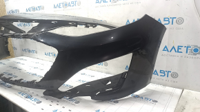 Front bumper bare Chevrolet Malibu 19- without parking sensors black GB8, scratches
