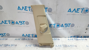 Center pillar trim upper belt left Toyota Camry v55 15-17 usa beige, scratches