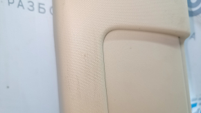 Center pillar trim upper belt left Toyota Camry v55 15-17 usa beige, scratches
