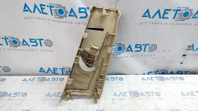 Center pillar trim upper belt left Toyota Camry v55 15-17 usa beige, scratches