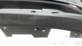 Front bare bumper Mazda CX-9 16 - for parking sensors, black, scratches, crack in mount, dented, sand