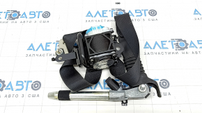 Driver's seat belt with tensioner Mazda CX-9 16- black, torn, for dry cleaning