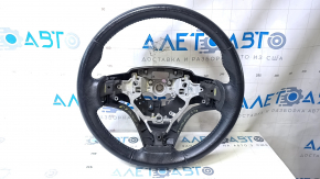 Naked steering wheel Toyota Avalon 13-18 leather black, scratches, bumps