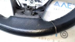 Naked steering wheel Toyota Avalon 13-18 leather black, scratches, bumps