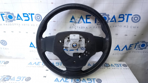 Naked steering wheel Toyota Avalon 13-18 leather black, scratches, bumps