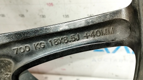 Wheel rim R18 18X8.5J ET40 Tesla Model 3 21-rest curb, painted