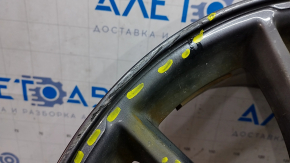 Wheel rim R18 18X8.5J ET40 Tesla Model 3 21 - curb rest, painted, for repair