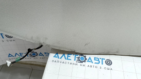 Mazda CX-9 16 headlining - gray, under hatch, creased, needs cleaning, wiring cut
