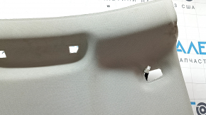 Mazda CX-9 16 headlining - gray, under hatch, creased, needs cleaning, wiring cut