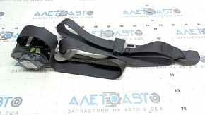 Tesla Model 3 18 passenger seat belt - no tensioner black, shot, needs cleaning