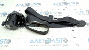 Tesla Model 3 18 passenger seat belt - no tensioner black, shot, needs cleaning