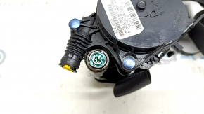 Tesla Model 3 18 passenger seat belt - no tensioner black, shot, needs cleaning