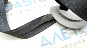Tesla Model 3 18 passenger seat belt - no tensioner black, shot, needs cleaning