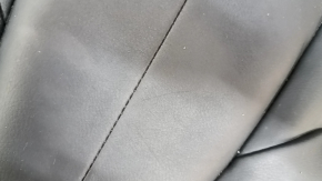Rear row of seats 3rd row Mazda CX-9 16 - black leather, scratches, needs cleaning