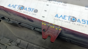 Bare rear bumper Audi A5 F5 17-19 for parking sensors premium, prestige, red LY3S, pressed, scratches, broken fasteners