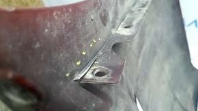 Bare rear bumper Audi A5 F5 17-19 for parking sensors premium, prestige, red LY3S, pressed, scratches, broken fasteners