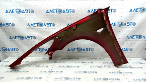 Tesla Model 3 Front Right Wing 18- Red PPMR, Crumpled
