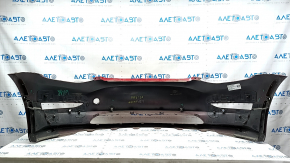 Front bare bumper Tesla Model 3 18 - for parking sensors, red, scratches
