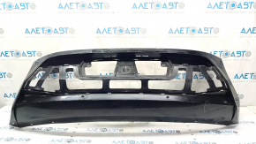 Bare rear bumper BMW i3 14-17 for parking sensors, black, scratches, pressed