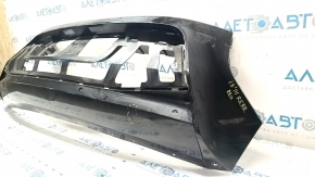 Bare rear bumper BMW i3 14-17 for parking sensors, black, scratches, pressed