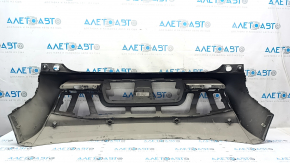 Bare rear bumper BMW i3 14-17 for parking sensors, black, scratches, pressed
