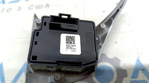 Steering wheel joystick left Tesla Model 3 21 - black matte, aluminum button, cracks in fasteners