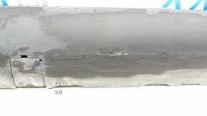 Tesla Model 3 18 right threshold - structure, worn, scratches, tear