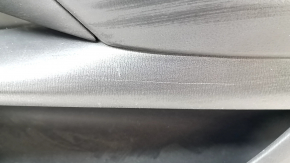 Door trim card front right Mazda CX-9 16- black with black insert leather, armrest leather, upper insert black leather, BOSE, scratches