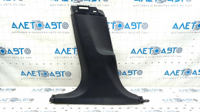 Center pillar trim lower left Tesla Model 3 18- black, scratches