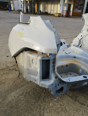 Quarter wing rear left Jaguar F-Pace X761 17- white, on body, aluminum