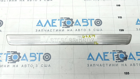 Door sill trim front left outer Mercedes GLA 14-20 chrome, broken guides, worn