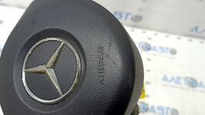 Airbag in steering wheel driver Mercedes GLA 16-20 black, scratches, chrome peeled
