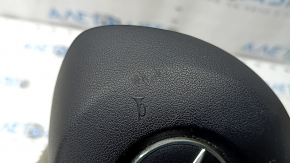Airbag in steering wheel driver Mercedes GLA 16-20 black, scratches, chrome peeled
