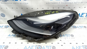 Headlight front left Tesla Model 3 21- matrix with mount, sand