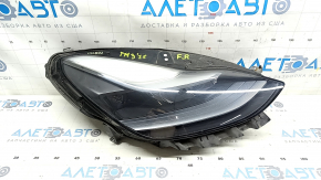 Headlight front right Tesla Model 3 21- matrix with mount, sand