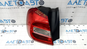 External wing light left Mercedes GLA 15-20 halogen, seal peeled off