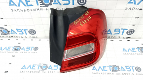Outer wing lamp right Mercedes GLA 15-20 halogen, seal peeled off