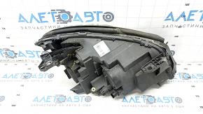 Headlight front left bare Mercedes GLA 15-17 halogen, fake, broken housing, cracks, cobweb, scratches