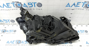 Headlight front left bare Mercedes GLA 15-17 halogen, fake, broken housing, cracks, cobweb, scratches