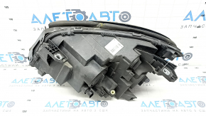 Headlight front right bare Mercedes GLA 15-17 halogen, broken glass and reflectors, broken mount