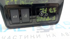 Jaguar F-Pace X761 17- trunk lid release and lane hold button with interior lighting control, broken mount, scratch