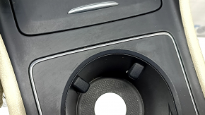 Cup holder center console with cigarette lighter Mercedes GLA 14-20 beige, scratches