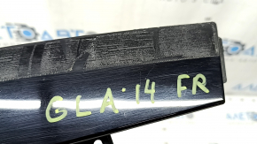 Door trim side front right Mercedes GLA 15-20 black gloss, scratches